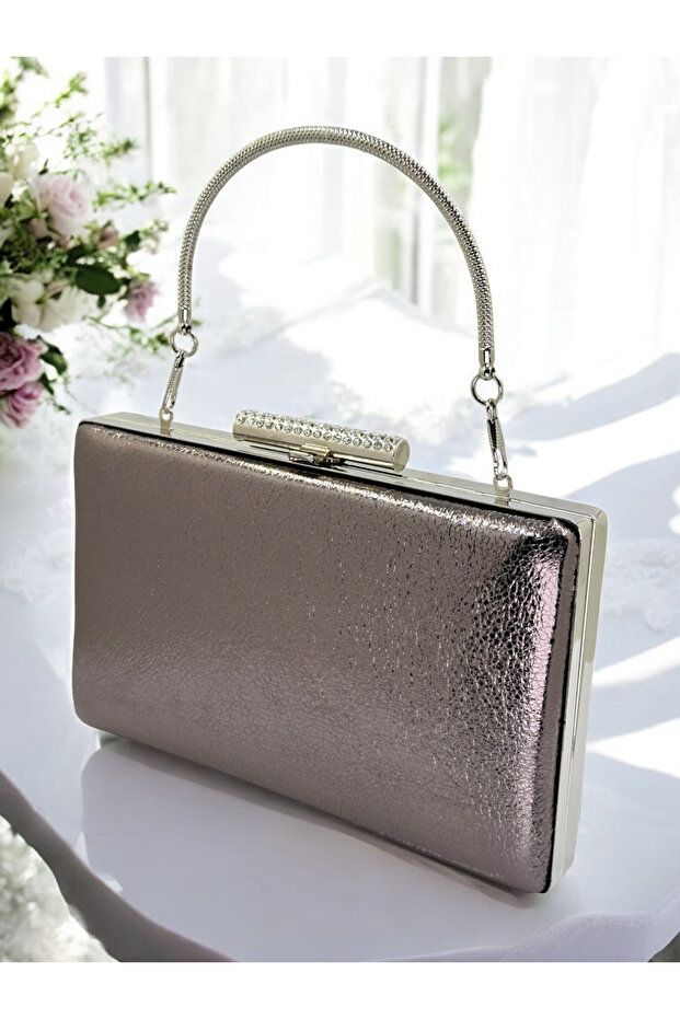 New Model Color Bright Patterned Chain Strap Handle Women's Evening Dress Bag Wedding Engagement Graduation