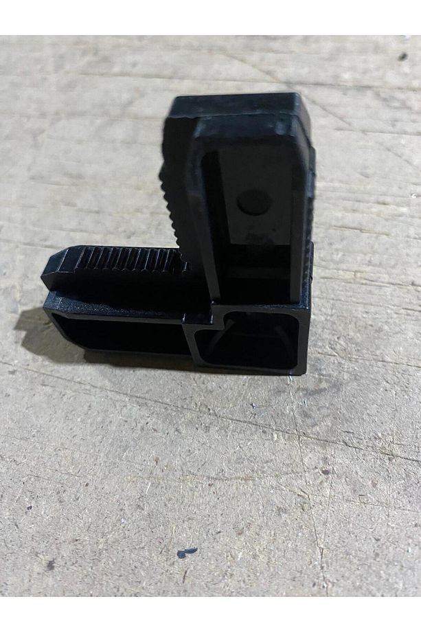 17X25 KÖŞE SİNEKLİK KÖŞE TAKOZU SİYAH (2 TAKIM)8 ADET - 3
