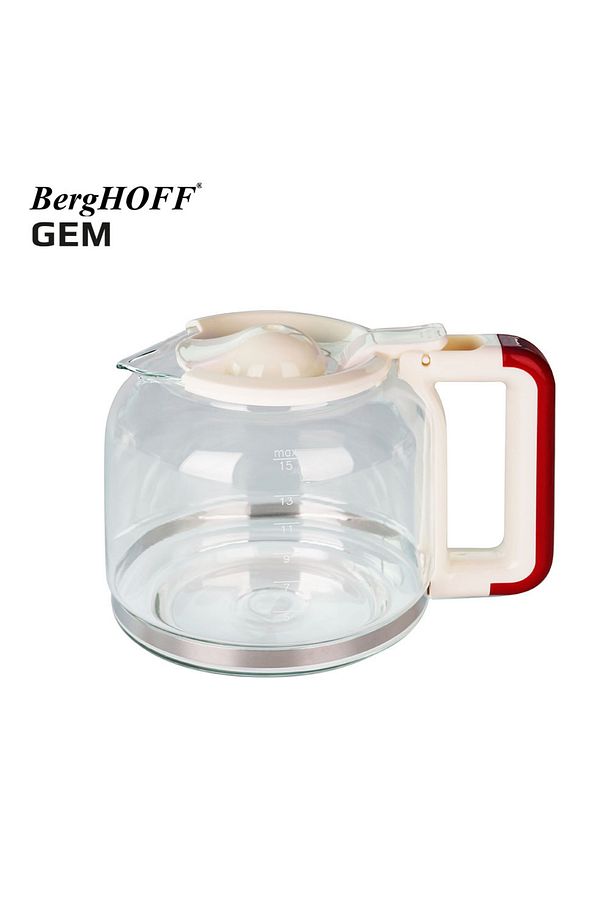 GEM RETRO 15 Bardak Kırmızı Filtre Kahve Makinesi - 3