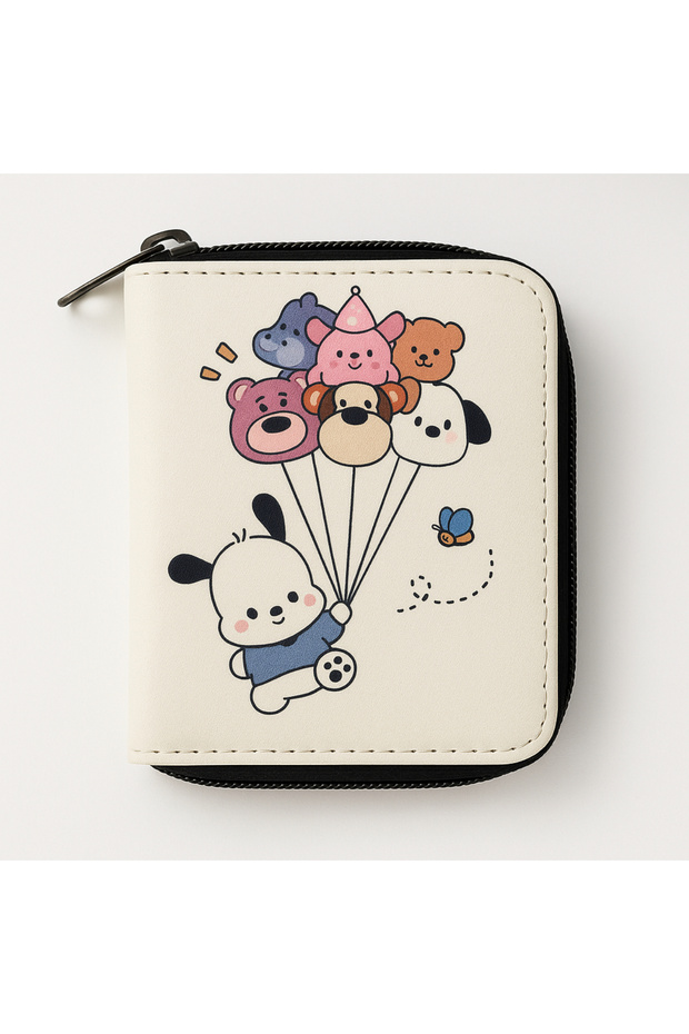 Sanrio Pochacco Balloon Themed Cute Wallet