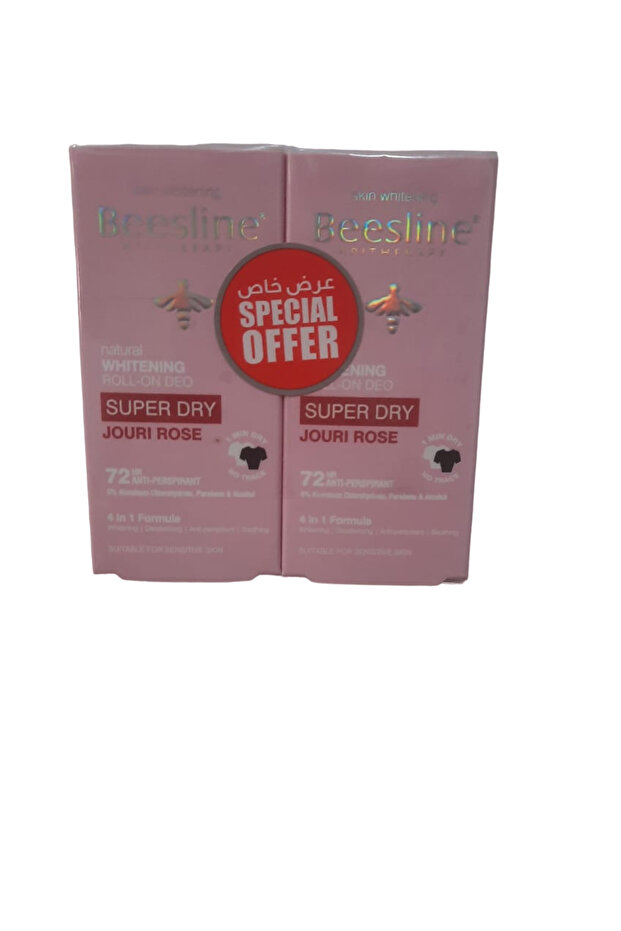 Whitening Roll On Deo Super Dry 72 Hr Jouri Rose (1+1 Free )