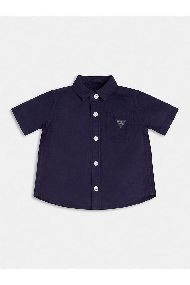 Linen Bebek Regular Fit Gömlek - 1