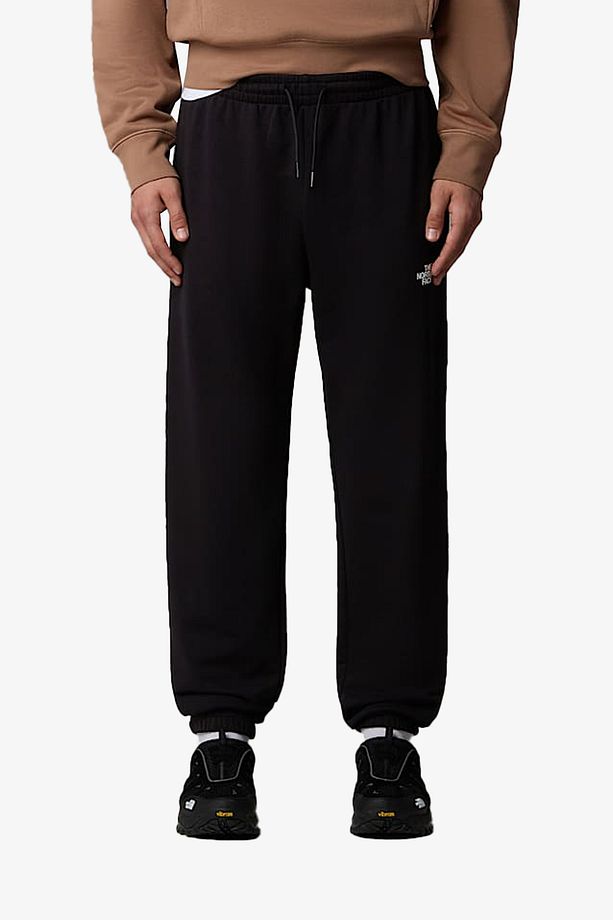M Sımple Dome Lıght Regular Tapered Jogg Erkek Siyah Eşofman Altı NF0A8C41JK31 - 4