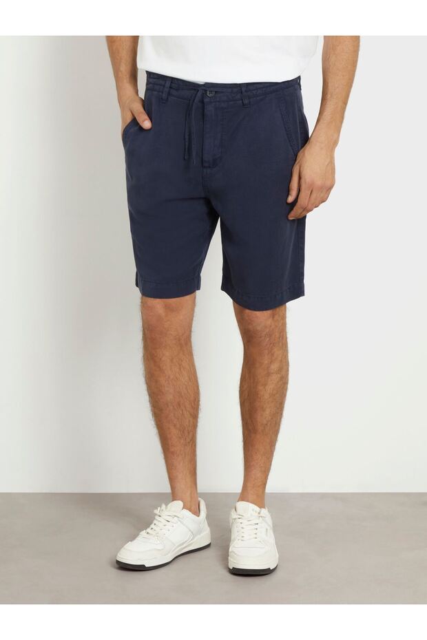 Bowie Erkek Relaxed Fit Liyosel Şort - 1