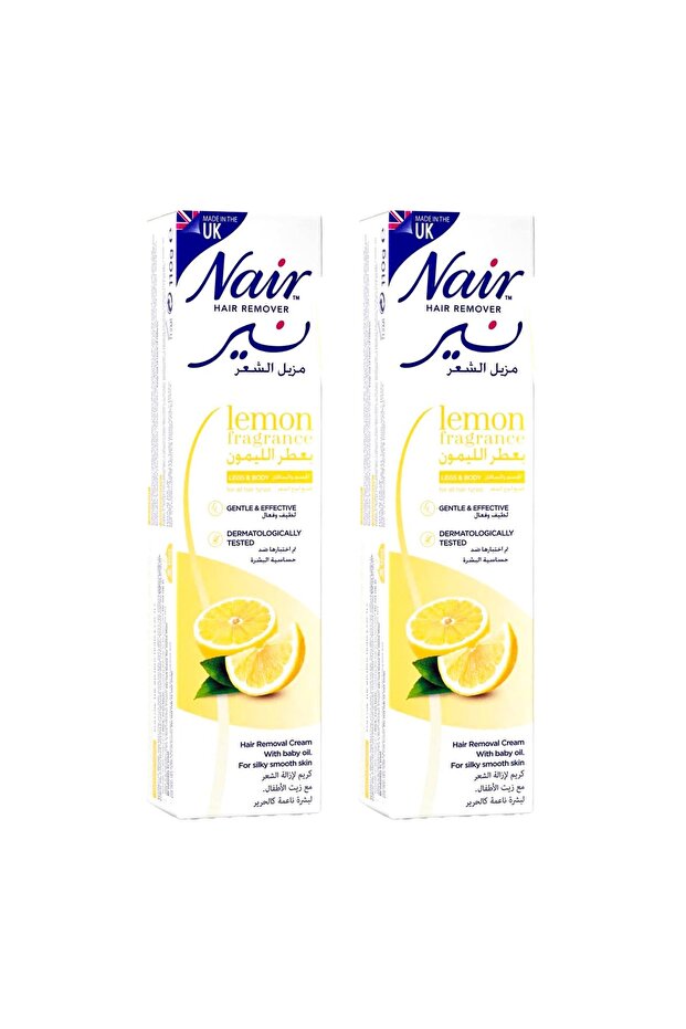 Lemon Legs & Body Hair Removal Depilatory Cream Value Multi-Pack