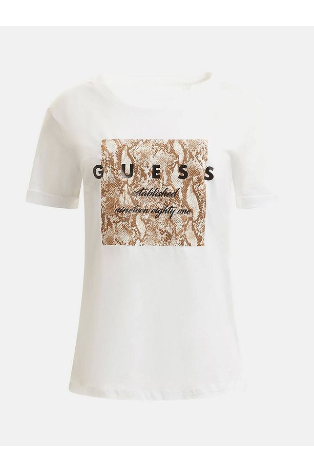 Ss Rn Python Kadın Regular Fit T-Shirt - 4
