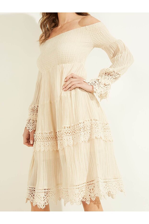 Kadın İşlemeli Elbise - 3