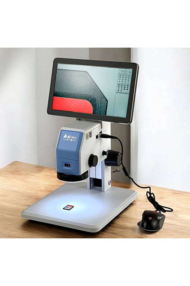 AZ 9513 مجهر رقمي احترافي مع شاشة عرض - 2