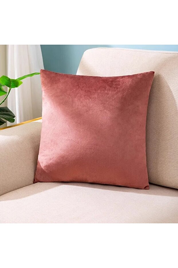 45x45cm pink Velvet Burnt Throw Pillow 18X18 Inch Square Pillowcases Soft Cozy Cushion Cases for Cou