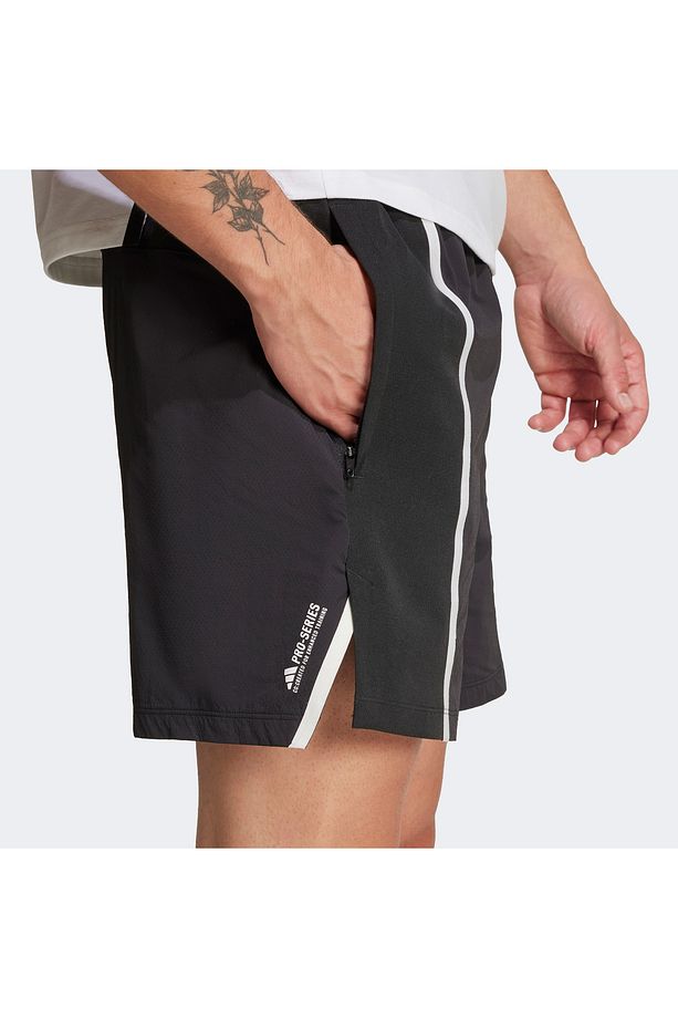 Designed For Pro Series Erkek Siyah Antrenman Şort - 4