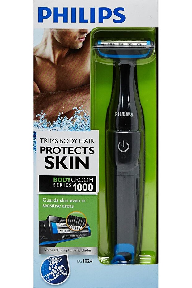 Body Groomer – 32mm Cutter, Battery Powered