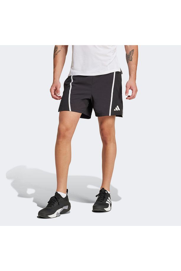 Designed For Pro Series Erkek Siyah Antrenman Şort - 2