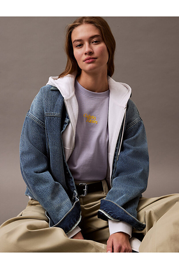 SS FLOCKED LOGO CN TEE - 3