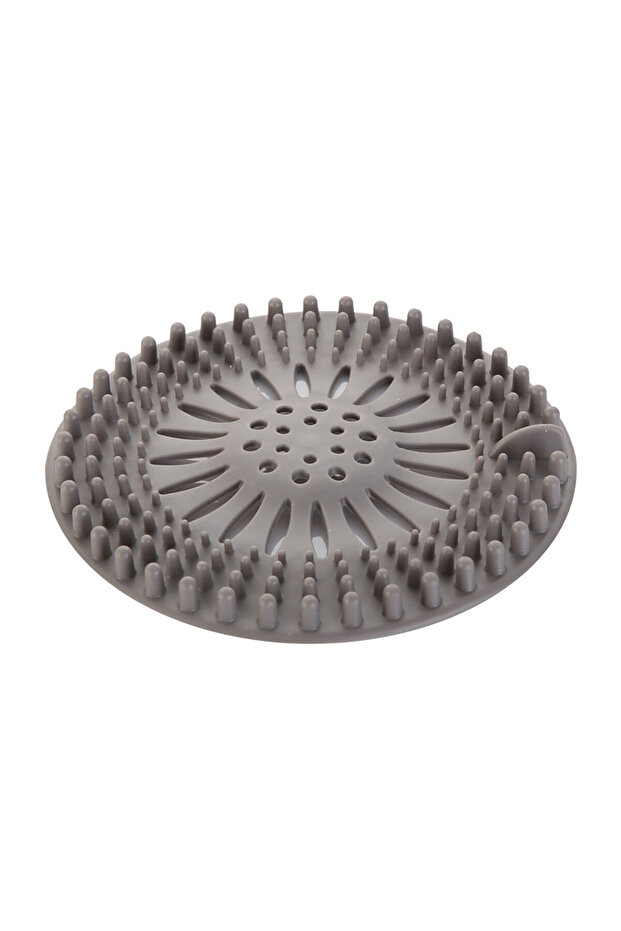 D Silicone Drain Hair Catcher with Suction Cup Shower Bathtub Drain Strainer Hair Filter Drain Sink.