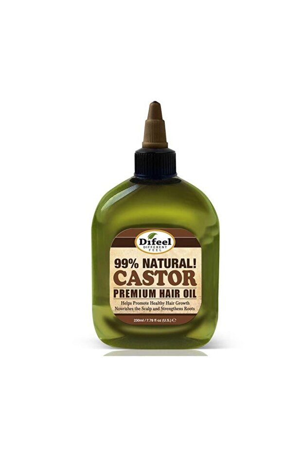 Difeel 99% Natural Castor Premium Hair Oil 75Ml : 14537