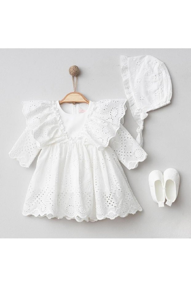 Pugi̇ Baby Girl Begonia Mevlütlük Set