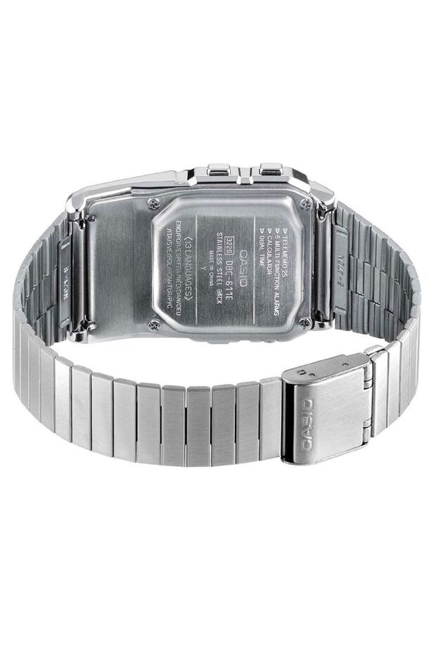 Ceas Casio, Vintage Edgy Calculator DBC-611-1E - 7