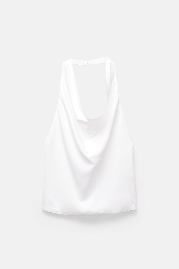 Rustik drapeli halter top - 5