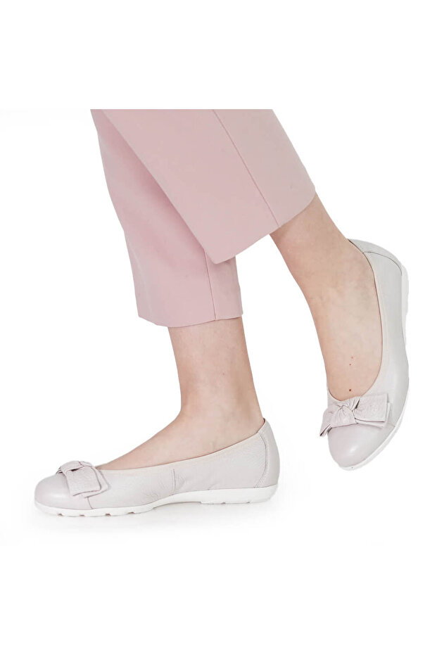 WOMEN'S BALLERINAS CAPRICE 22153 WHITE - 2