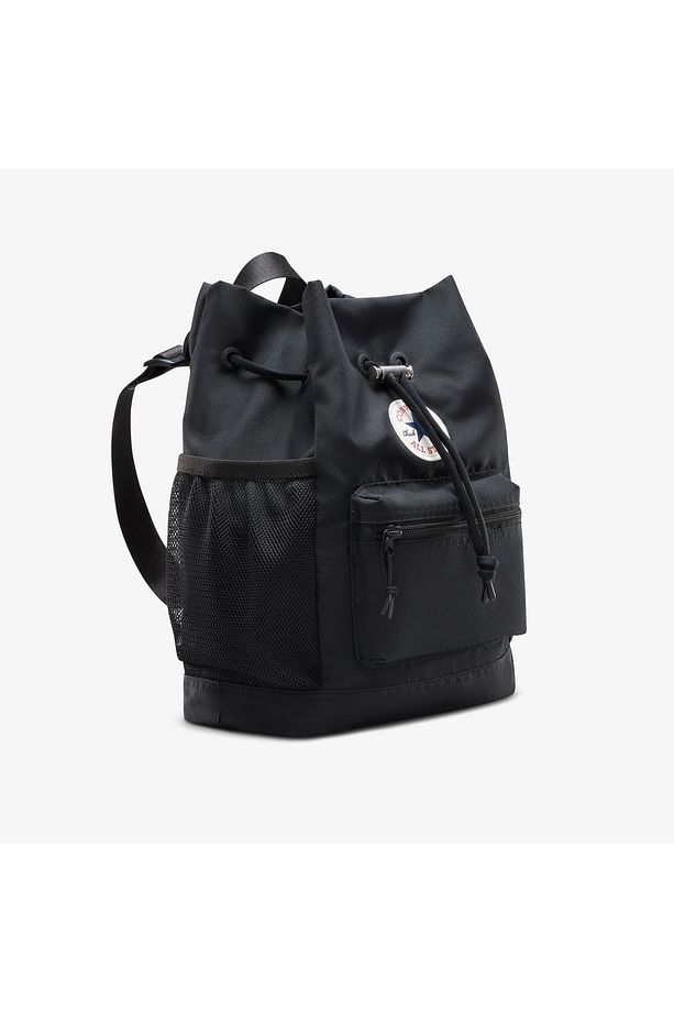 Go Lo Clinched Bucket Unisex Siyah Sırt Çantası - 2