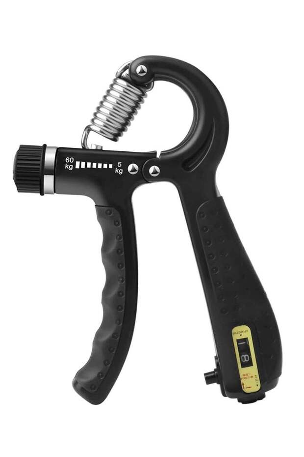 Grip Hand Strengthener Advanced Resistance Trainer Black 5Kg to 60Kg Strength