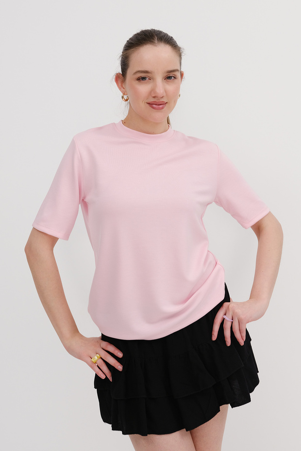 Basic Modal T-shirt P4318-İ9 - 5