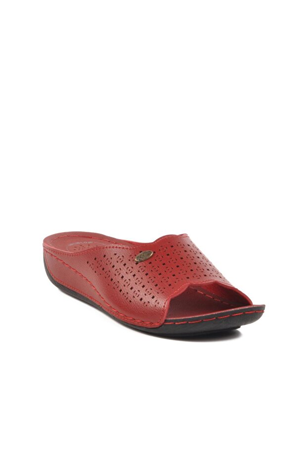 Red Women's Slippers Bento 16.007 Z