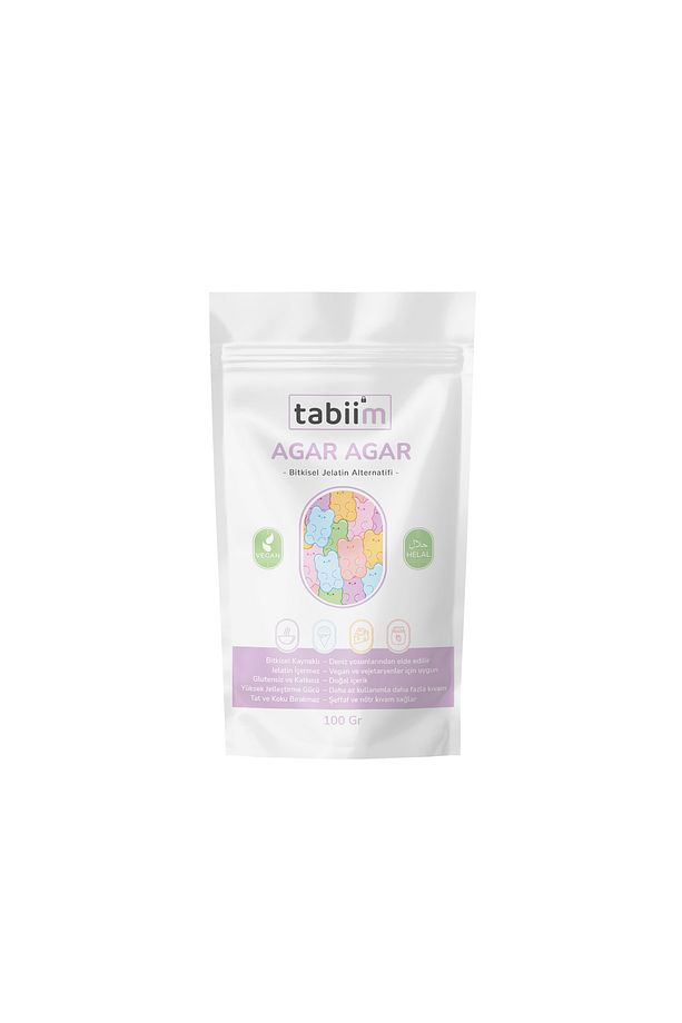 Tabii'm Agar Agar Bitkisel Jelatin 100 gr - 2