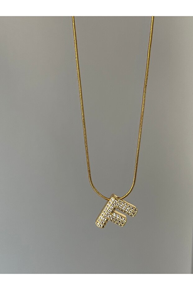 Steel Letter Necklace