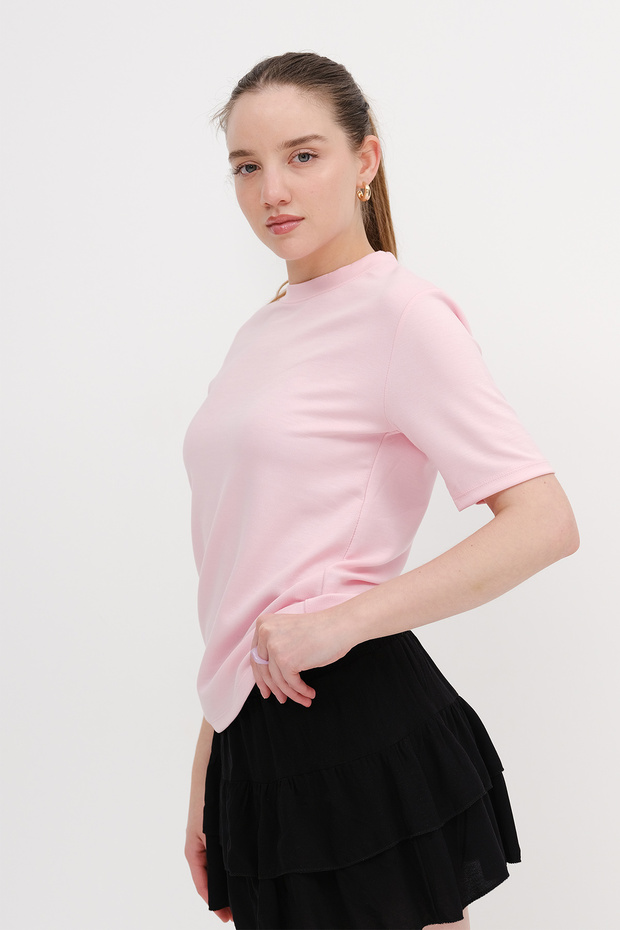 Basic Modal T-shirt P4318-İ9 - 2
