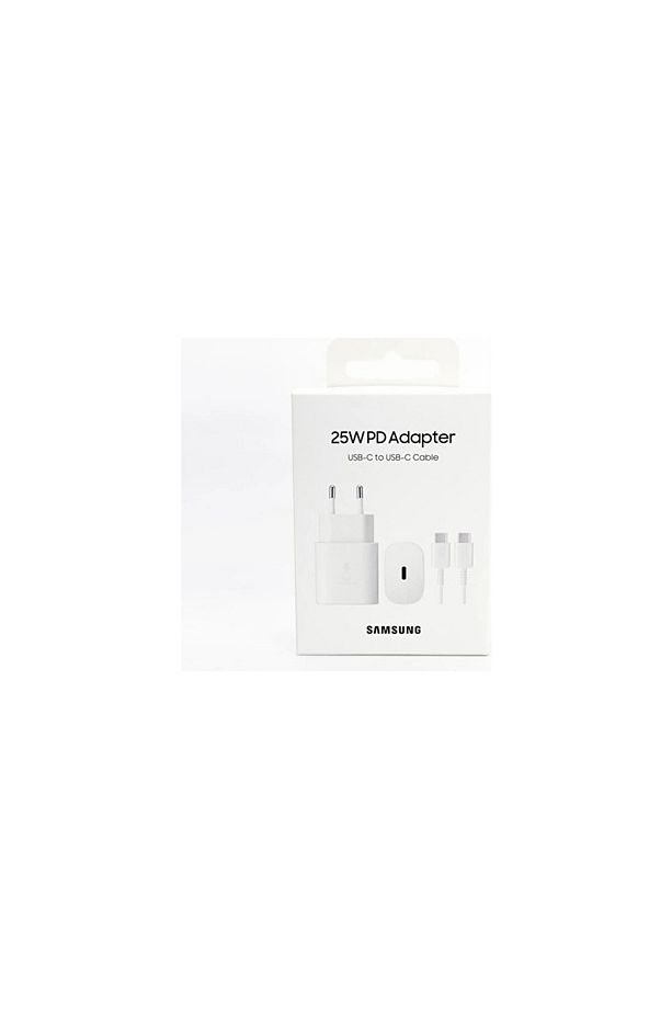 Samsung Galaxy A15 -A25 -A35 - A55 5g Type-C Fast Şarj Adaptörü 25W Beyaz - Siyah - 3