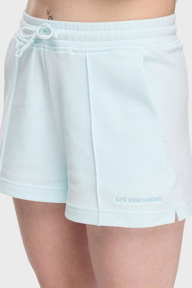 % 100 Pamuk Regular Fit Yüksek Bel Çimalı Short SHORT LBNOOSESSFUSO - 5