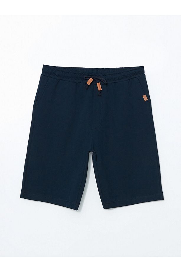 Regular Kalıp %100 Pamuk 2 İplik Kumaş Erkek Pijama Alt Şort - 5