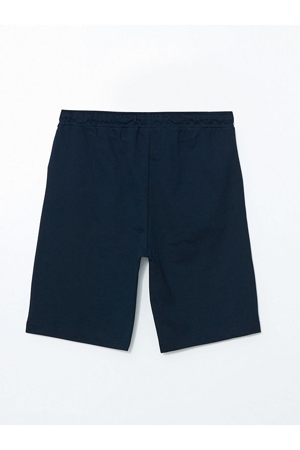 Regular Kalıp %100 Pamuk 2 İplik Kumaş Erkek Pijama Alt Şort - 6