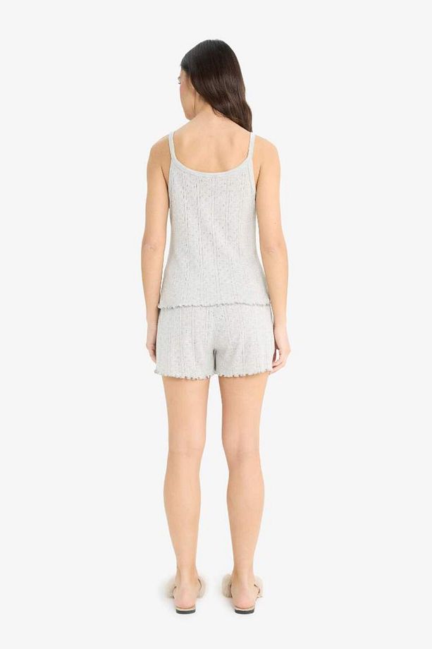 Pijama Takımı Askılı Üst Esnek Belli Şort-fall In Love E9830ax25sm - 7