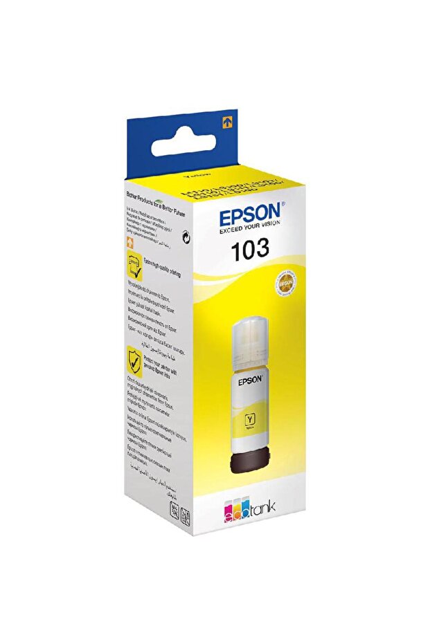 EPSON 103 YELLOW INK BOTTLE - 1