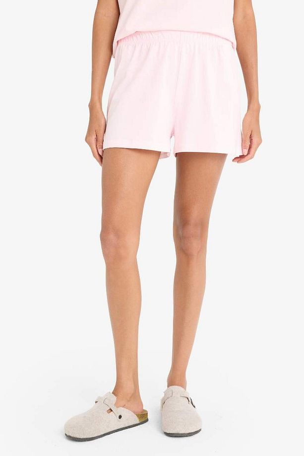 Pijama Takımı Kısa Kollu Üst Esnek Belli Şort-fall In Love F4678ax25sm - 5