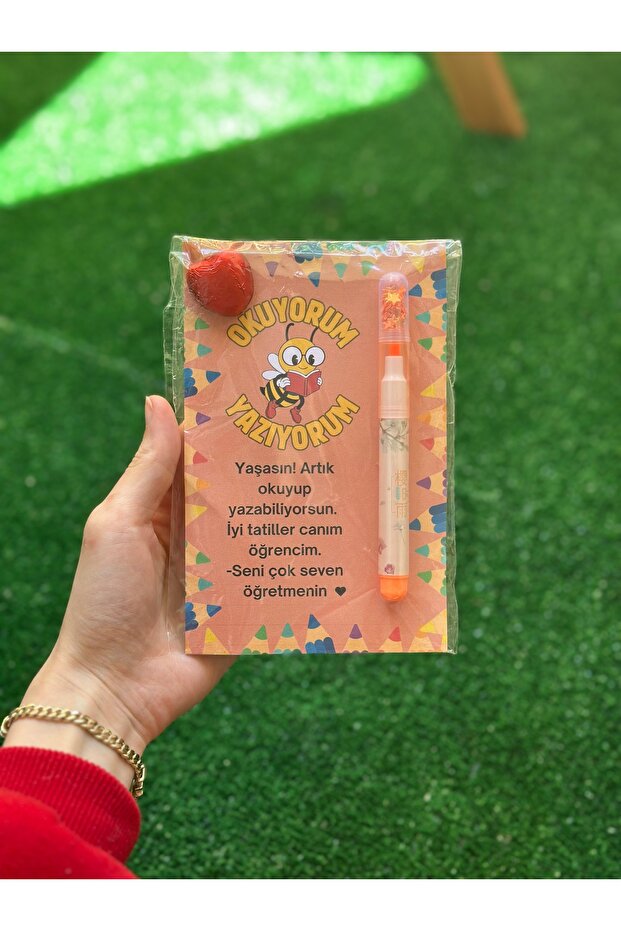 Starry Highlighter + Greeting Card + Heart Chocolate | Gift Set of 5 Carne