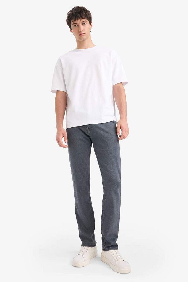 Sergio Regular Fit Normal Kalıp Normal Bel Boru Paça Jean Pantolon E7266ax25sm - 3