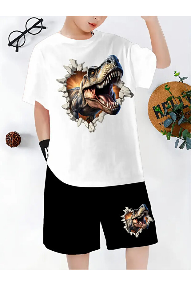 Children's T-Shirt and Pocket Shorts Set