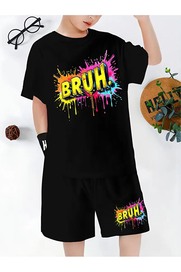 Children's T-Shirt and Pocket Shorts Set