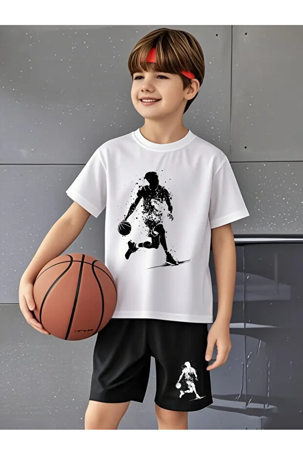 Children's T-Shirt and Pocketed Shorts Set