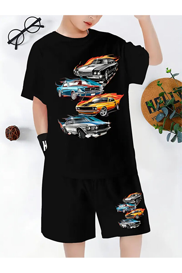 Children's T-Shirt and Pocket Shorts Set