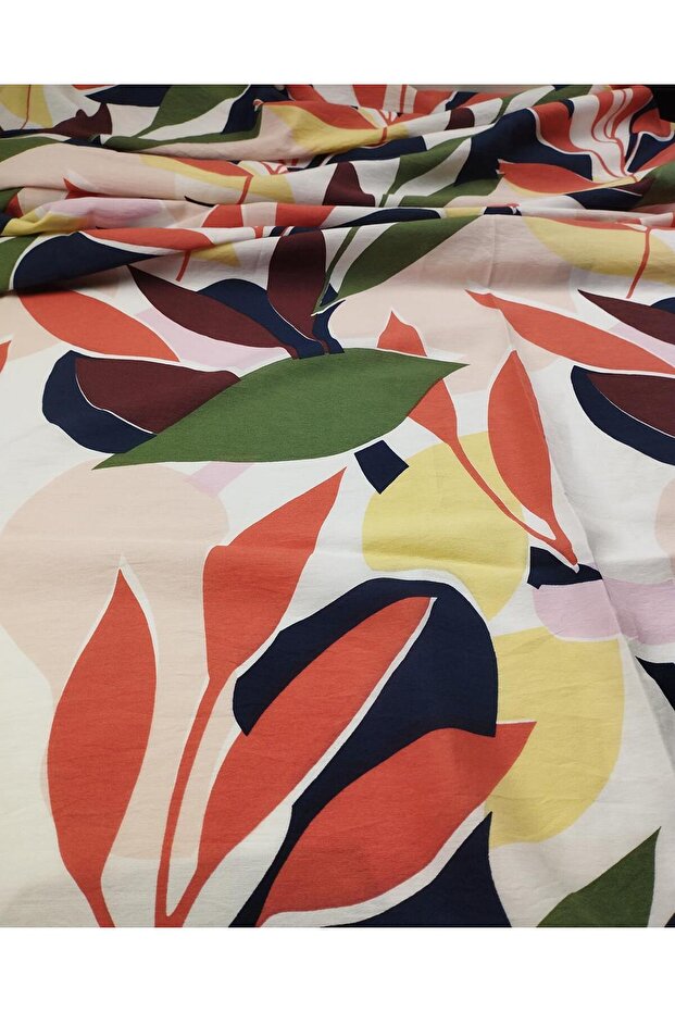 Aerobin Woven in Pastel Green Red Yellow Navy Blue Colors (Width 145 cm X Length 325 cm)