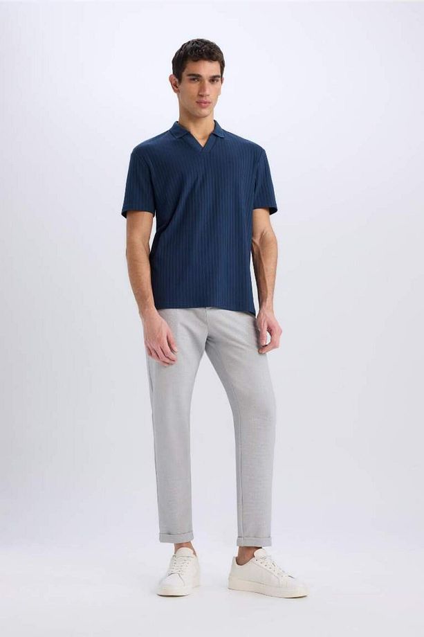 Jogger Fermuarlı Paça Yazlık Kumaş Pantolon E4779ax25sm - 5