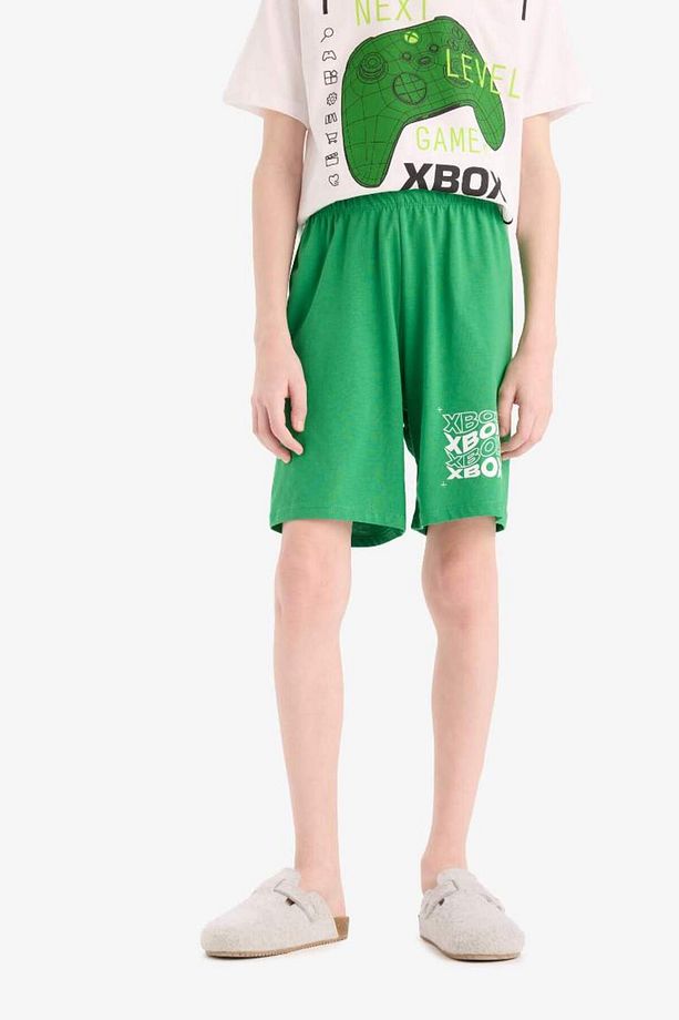 Erkek Çocuk Xbox Pijama Takımı Kısa Kollu Üst Beli Lastikli Şort E0345a825hs - 6