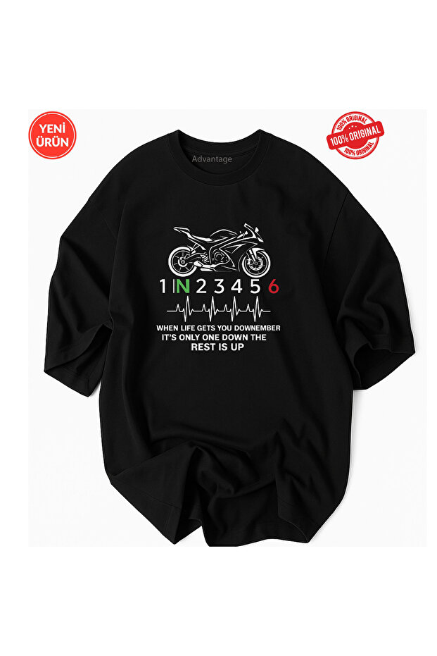 Hearth Beat Pulse Racing Motor Printed Tshirt 100% Licensed Cotton Premium T-Shirt