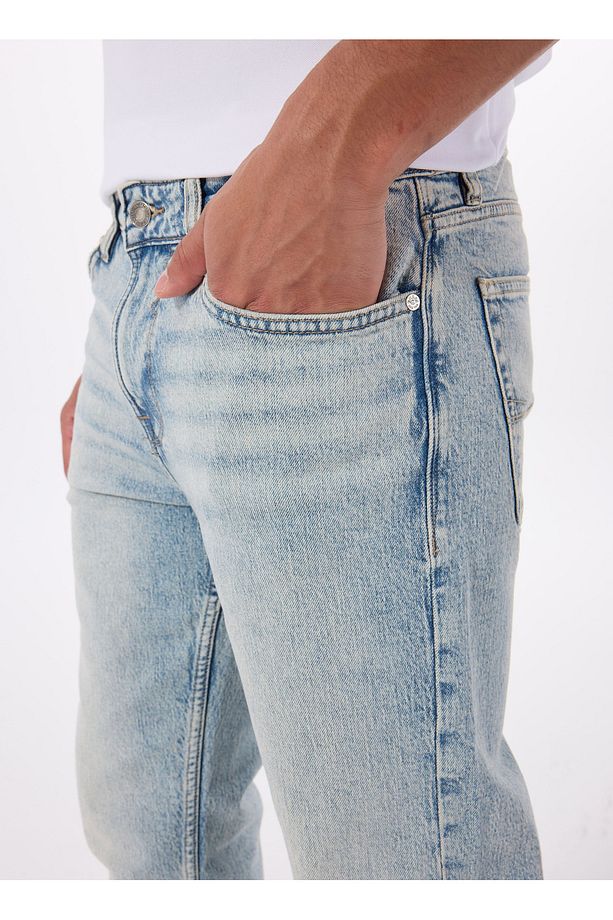 Normal Bel Slim Fit Erkek Denim Pantolon M5RAS2D5KQ1V4LY FINNLEY ECO RECY V - 4