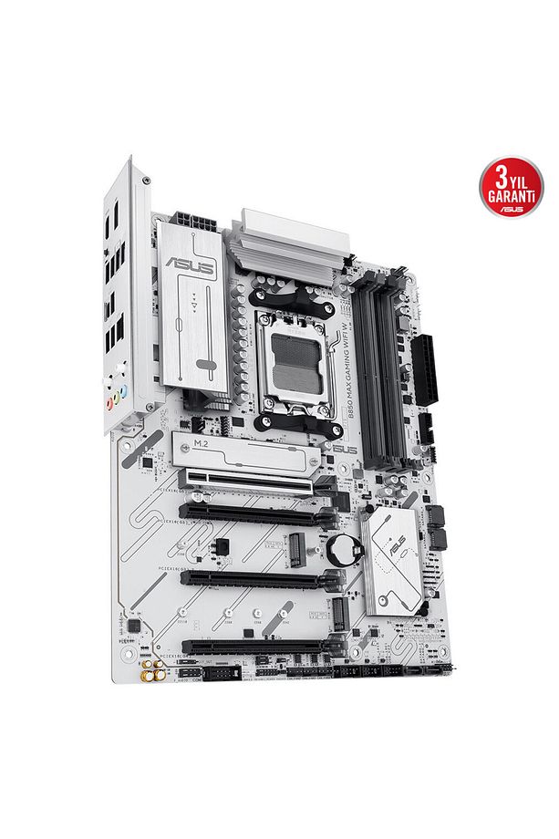 B850 Max Gamıng Wıfı W, 4xddr5, 3x M2, Hdmı, Dp, Type-c, Wi-fi 6e, Bluetooth V5.3, Am5 Soket Ga - 5