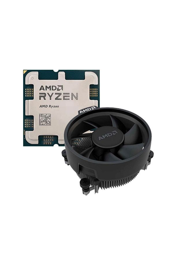Ryzen 5 7500f 6 Core, 3,7-5.00ghz, 38mb Cache, 65w, Am5 Soket, Mpk, (dahili Grafik Yok, Fan Var - 2